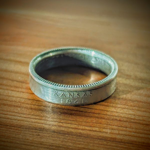 State Silver Quarter Ring - Image 7