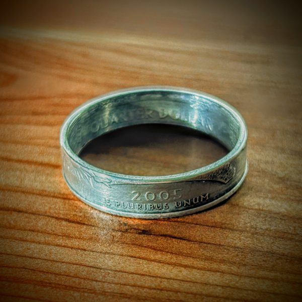 State Silver Quarter Ring - Image 6