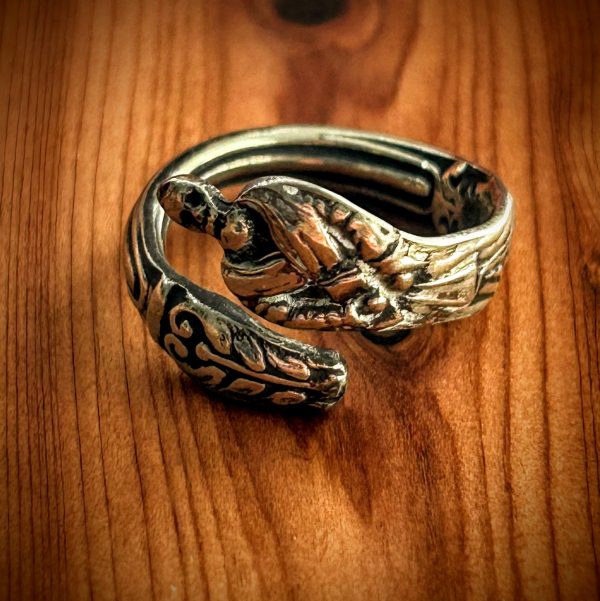 Wise Man Spoon Ring