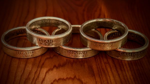 State Silver Quarter Ring - Image 2